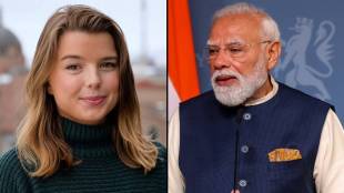 Helle Lyng Svendsen PM Modi Question in Norway | Journalist Helle Lyng Svendsen spy allegations controversy | पंतप्रधान मोदींना प्रश्न विचारणारी पत्रकार हेले लिंग | मोदी नॉर्वे दौरा सिबी जॉर्ज पत्रकार परिषद