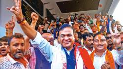 चहाच्या मळ्यात तिसर्‍यांदा कमळ; आसाममध्ये मुख्यमंत्री हिमंता सरमांची सरशी