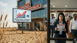 ICICI Bank lower monsoon report | India inflation risk | Low rainfall impact on crop production | Monsoon deficiency effects