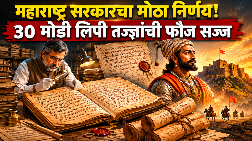 Modi script Shivaji Maharaj history