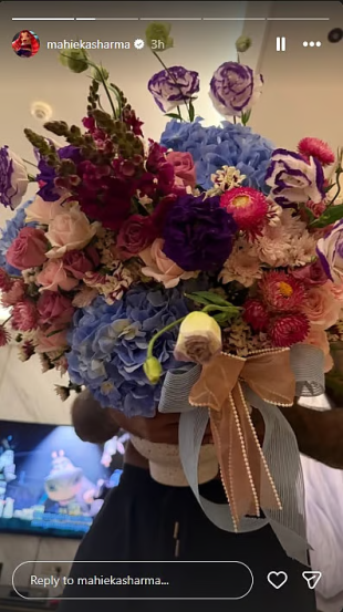 Hardik Pandya GF Mahieka Sharma Instagram Story