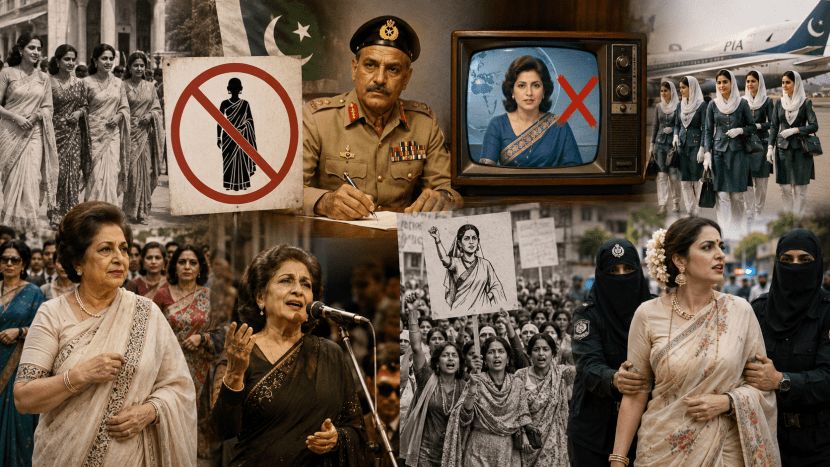 Pakistan Saree Ban History