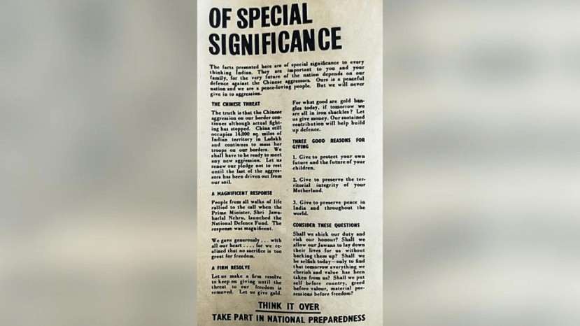 PM Modi Gold Appeal
