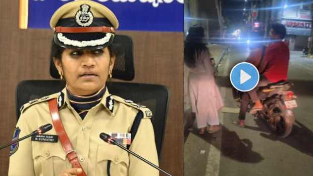 IPS B Sumathi undercover operation photo | आयपीएस बी सुमती महिला सुरक्षा मोहीम | IPS B Sumathi safety test in Hyderabad | धाडसी आयपीएस बी सुमती फोटो