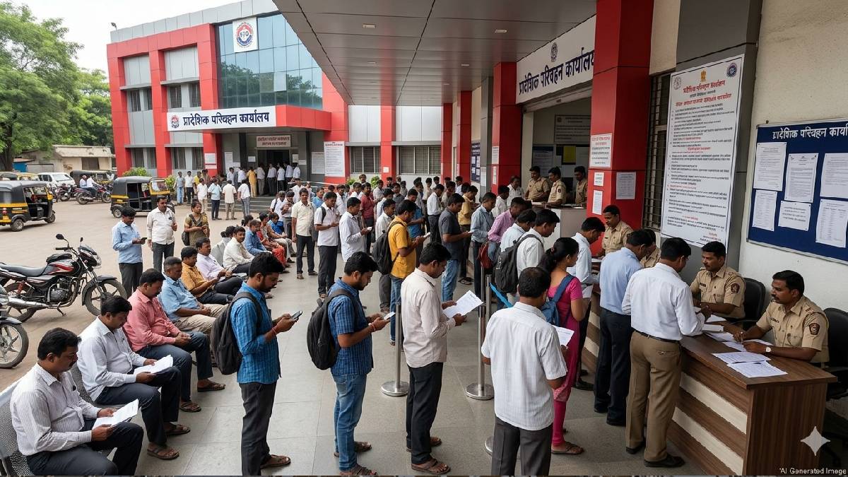 Kalyan RTO Vahan 4.0 System Down | कल्याण आरटीओ 'वाहन ४.०' प्रणाली १८ ...