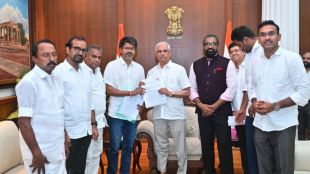 Joseph Vijay swearing in ceremony as Tamil Nadu CM | TVK Chief Vijay meets Governor for government formation | जोसेफ विजय तमिळनाडू मुख्यमंत्री शपथविधी सोहळा | टीव्हीके पक्ष तमिळनाडू सत्तास्थापना
