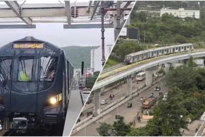 Elevated tracks and station work of Hinjewadi to Shivajinagar Metro Line 3 in Pune | PMRDA Pune Metro trial run and safety inspection preparation | हिंजवडी ते शिवाजीनगर मेट्रो ३ चे रखडलेले काम आणि स्थानक | पुणे मेट्रो मार्गिका ३ माण ते बाणेर टप्पा चाचणी
