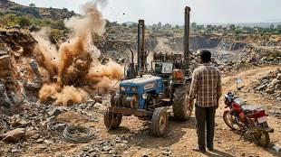 Malegaon talathi Govind Tidke attack | illegal stone mining Nashik crime | sand mafia tractor attack Maharashtra news | Malegaon police arrest illegal mining suspects