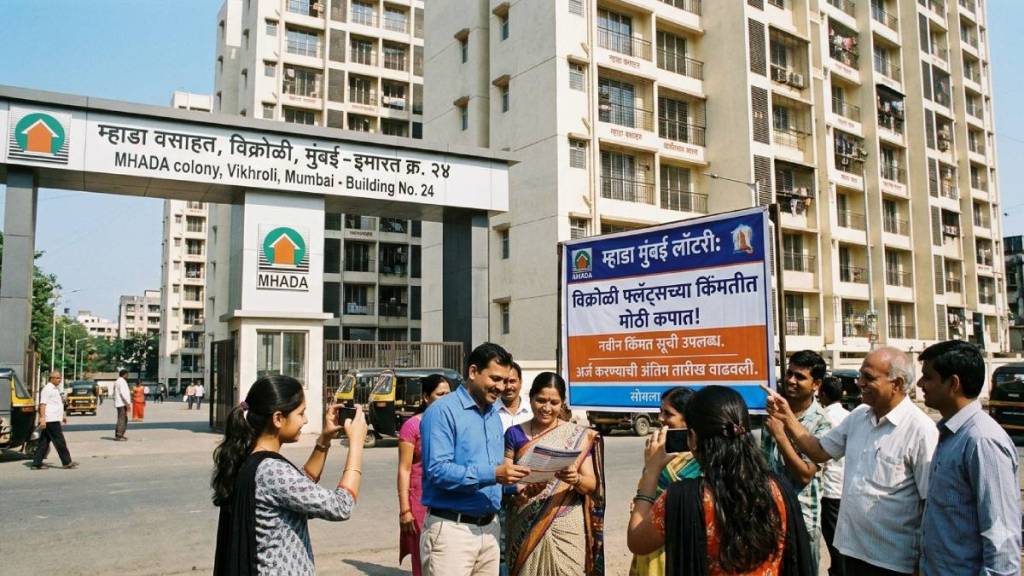 MHADA Mumbai Board Lottery 2026 | Vikhroli Housing Project Price Cut | Mumbai Affordable Housing News | MHADA Lottery Application Deadline Extension MHADA Mumbai Board Lottery 2026 | Vikhroli Housing Project Price Cut | Mumbai Affordable Housing News | MHADA Lottery Application Deadline Extension