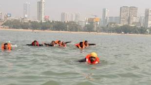 Mumbai Fire Brigade flood rescue training Girgaon Chowpatty | BMC Firefighters heatwave safety dispute | Mumbai heatwave alert 2026 | Ravindra Ambulgekar Mumbai Fire Chief statement