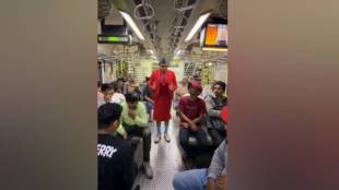 Mumbai Local Viral Video Pranay Joshi | Air Borivali Air Hostess Parody Mumbai Local | Instagram Influencer Viral Content Mumbai | Funny Railway Announcements Mumbai Local Train