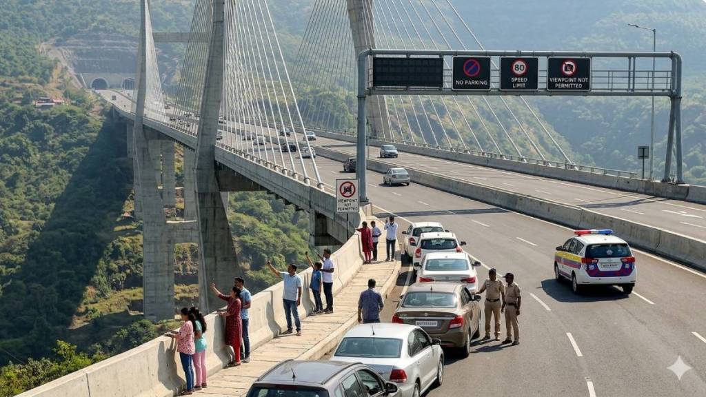 Mumbai Pune Expressway Missing Link tunnel traffic | Highway Police fine for selfie on Missing Link | MSRDC Missing Link project engineering marvel | Guinness World Record widest tunnels India Mumbai Pune Expressway Missing Link tunnel traffic | Highway Police fine for selfie on Missing Link | MSRDC Missing Link project engineering marvel | Guinness World Record widest tunnels India