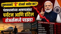 PM Modi: परदेश प्रवास टाळा, घरून काम करा! मोदींच्या आवाहनानंतर ट्रॅव्हल आणि हॉटेल शेअर्स कोसळले; गुंतवणूकदारांचे मोठे नुकसान