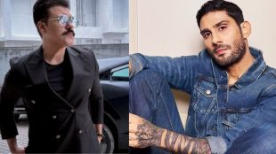 Prateik Babbar and his stepbrother Arya Babbar in a digital collage representing their family dispute