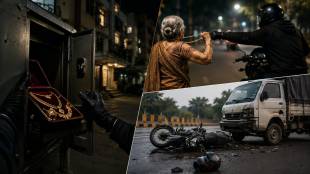 Pune City Police investigation at crime scene | Burglary in Somwar Peth Police Colony | Parvati chain snatching incident | Mundhwa road accident death case
