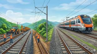 daund manmad railway mega block cancelled trains list | daund manmad railway line doubling update | central railway pune division train route change | daund manmad mega block train timetable reschedule