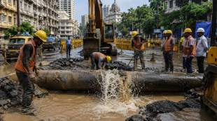 BMC water pipeline repair Dr E Moses Road Mumbai | South Mumbai water cut news today | Mumbai Central Tardeo Grant Road water supply update | BMC D E G South ward water crisis 8 May