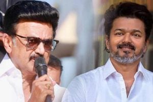 Tamil Nadu Political Crisis MK Stalin demands midterm elections | Actor Vijay TVK government majority issues in Tamil Nadu | तामिळनाडू राजकीय संकट एम के स्टालिन यांचा मोठा दावा | मुख्यमंत्री अभिनेता विजय टीव्हीके सरकार धोक्यात