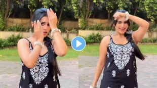 Bigg Boss Marathi 6 winner Tanvi Kolte dancing on Sanju Rathod's trending Marathi song Lal Lal Color Chi Bangdi