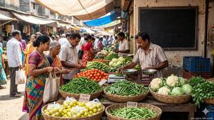 Thane vegetable market price hike | Summer impact on vegetable supply Maharashtra | Increased rates of green vegetables in Thane | Retail vegetable market prices update Thane