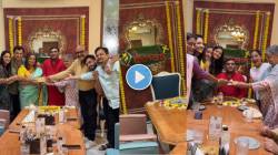 पडद्यामागची मैत्री! ‘वीण दोघांतली…’च्या टीमने ‘या’ खास व्यक्तीचं केलं केळवण; तेजश्री प्रधानसह ‘हे’ कलाकार होते उपस्थित, पाहा