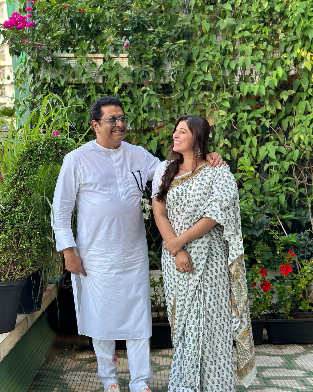 Tejaswini Pandit emotional post for Raj Thackeray birthday