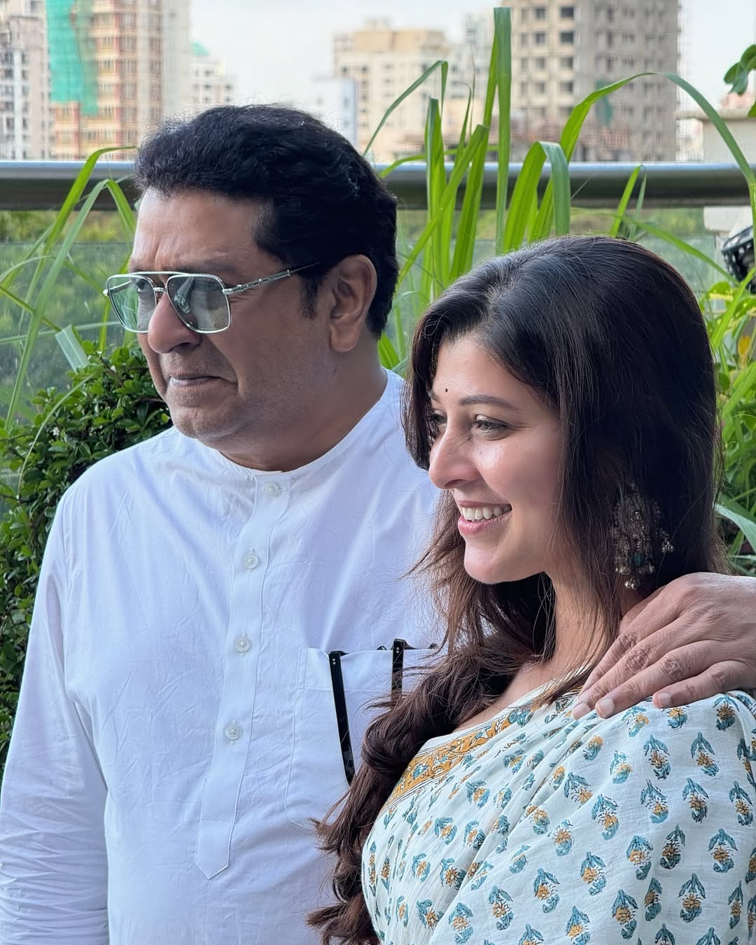 Tejaswini Pandit emotional post for Raj Thackeray birthday