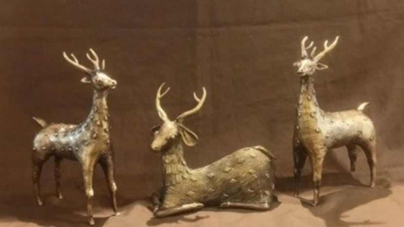 handwoven textiles and traditional artworks