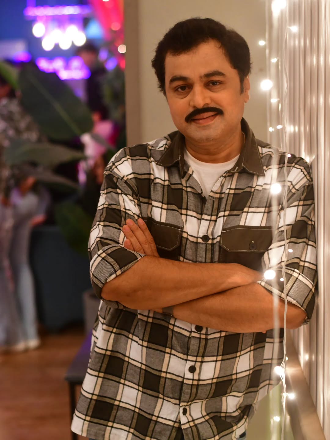 Subodh Bhave visit to Chaplin World vacation photos