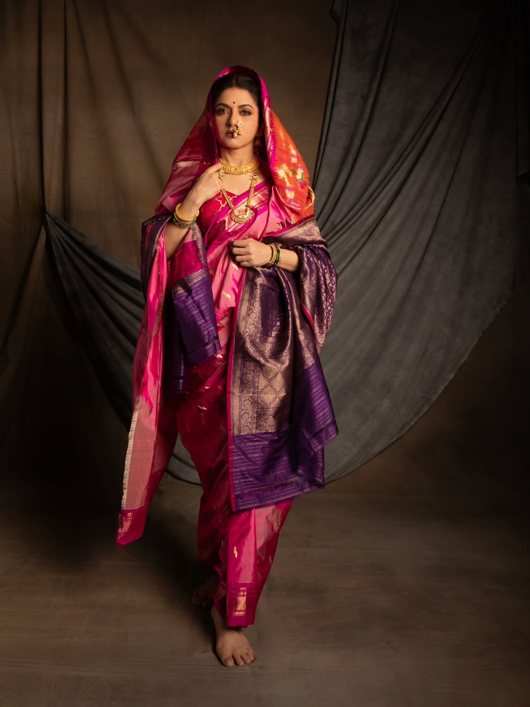 Bhagyashree emotional post on Rajmata Jijau role