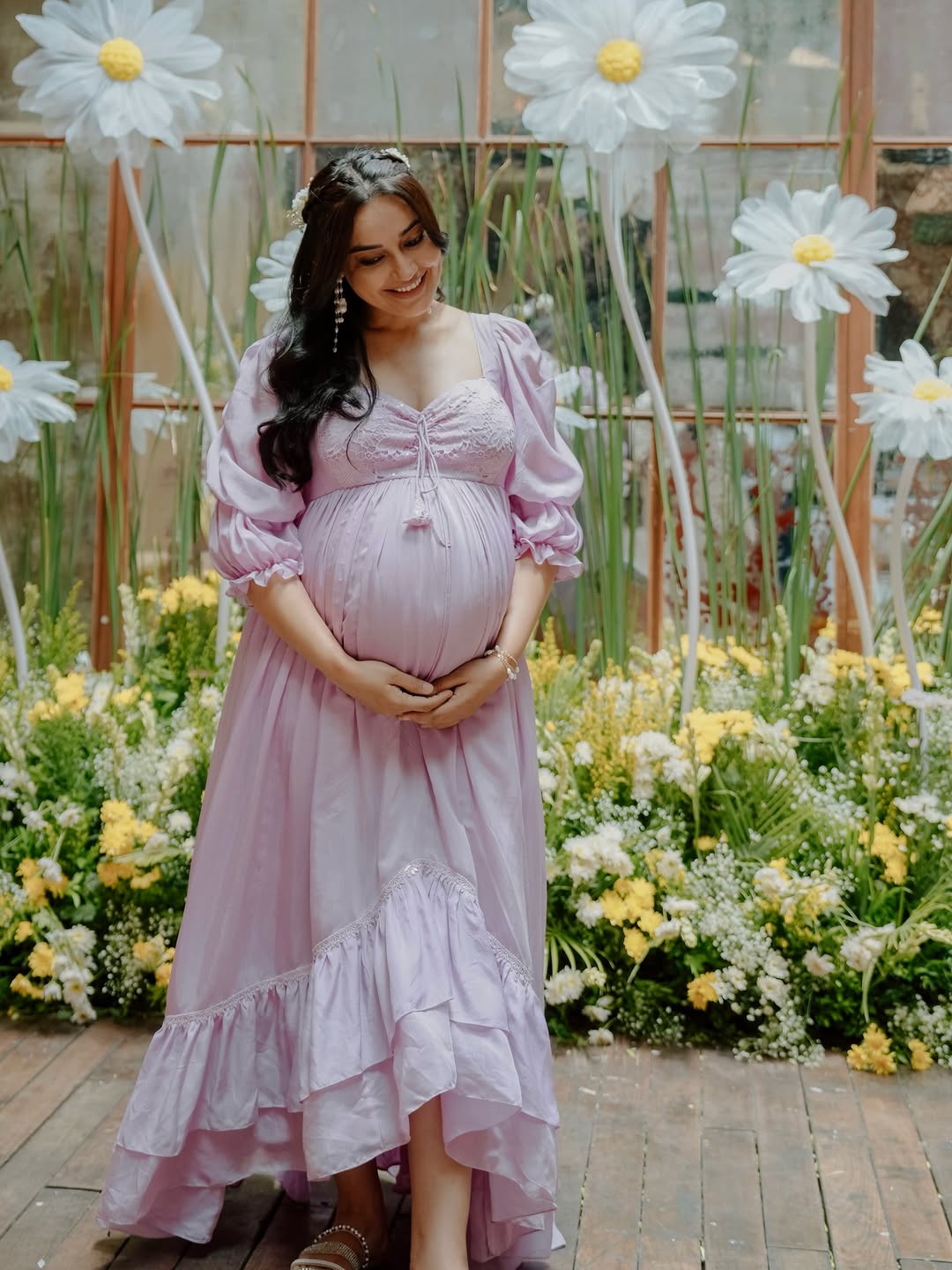 Surbhi Jyoti baby shower ceremony photos