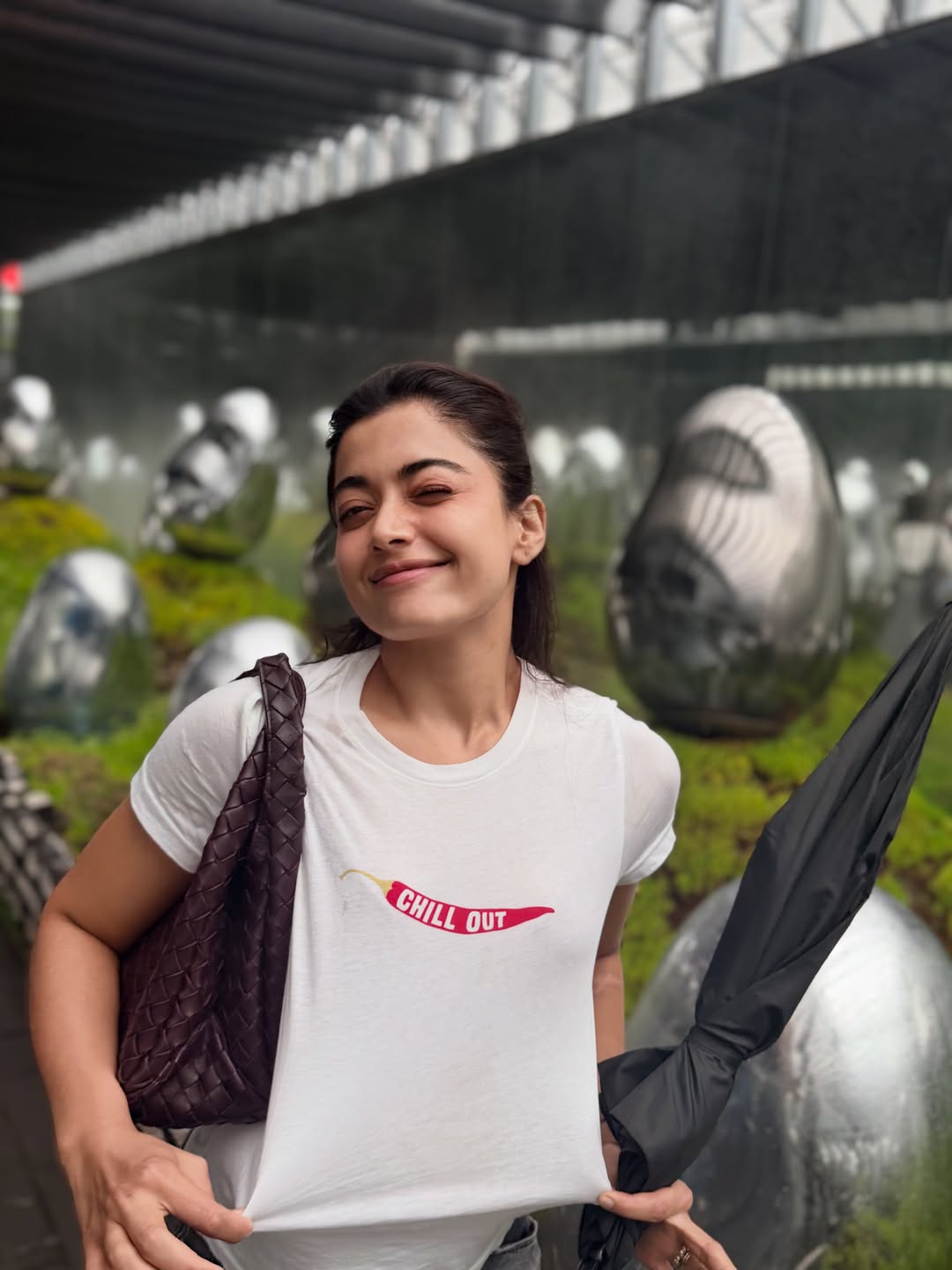Rashmika Mandanna cute look in Japan