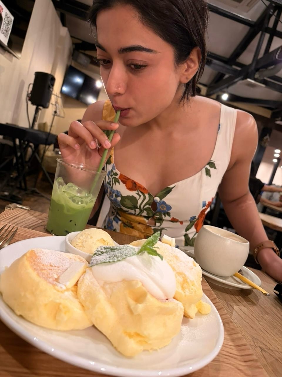 Rashmika Mandanna cute look in Japan