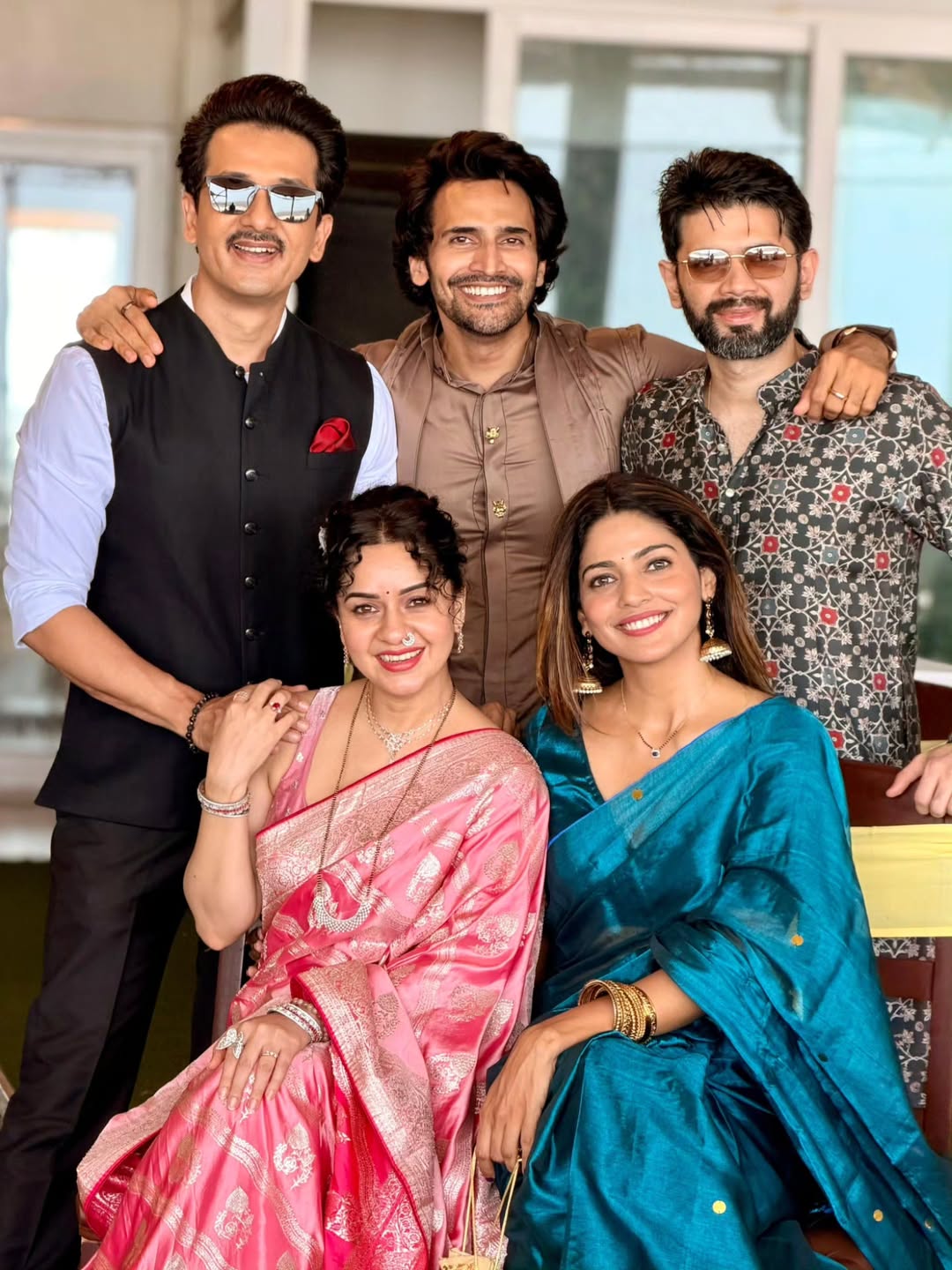 Gashmeer Mahajani son munj ceremony photos