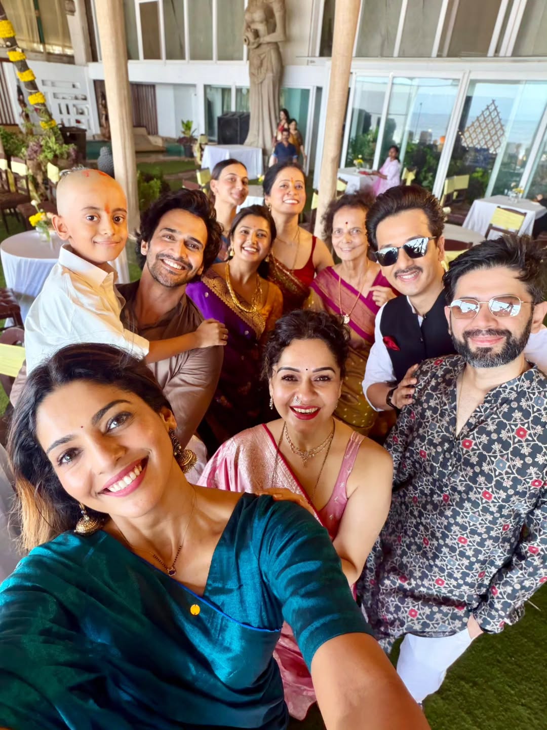 Gashmeer Mahajani son munj ceremony photos