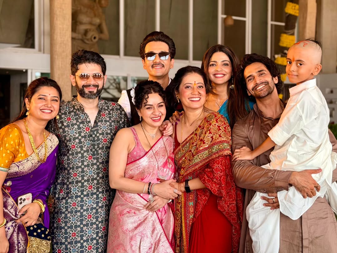 Gashmeer Mahajani son munj ceremony photos
