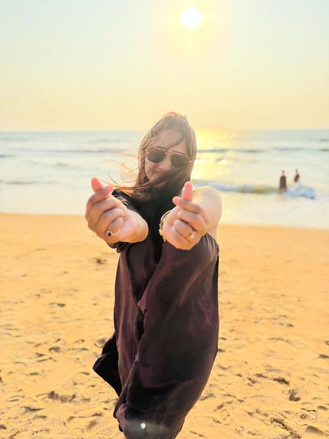 Aditi Dravid Beach Photoshoot At Goa