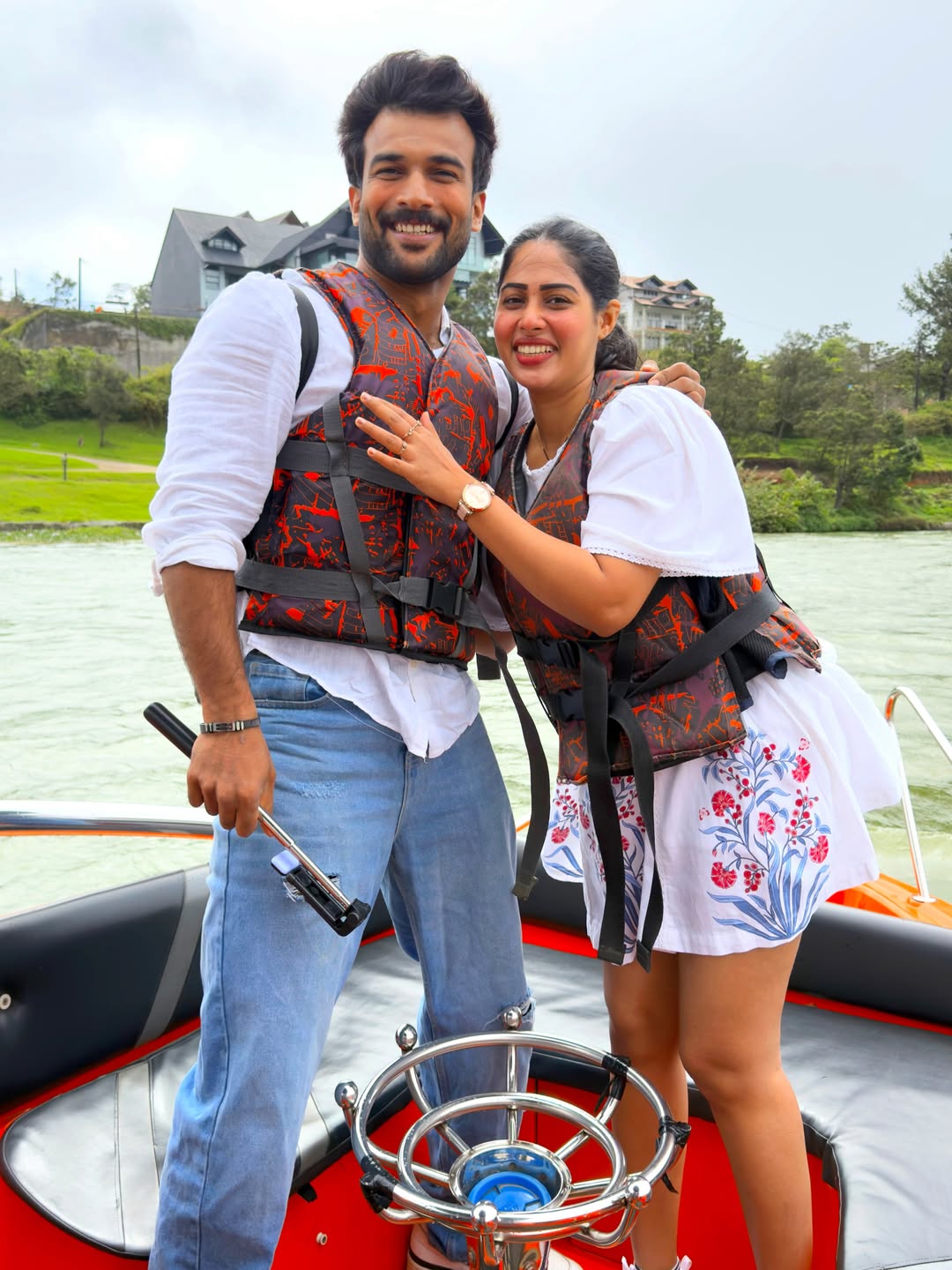 Akshaya Hindalkar Vishal Nikam Sri Lanka Vacation 