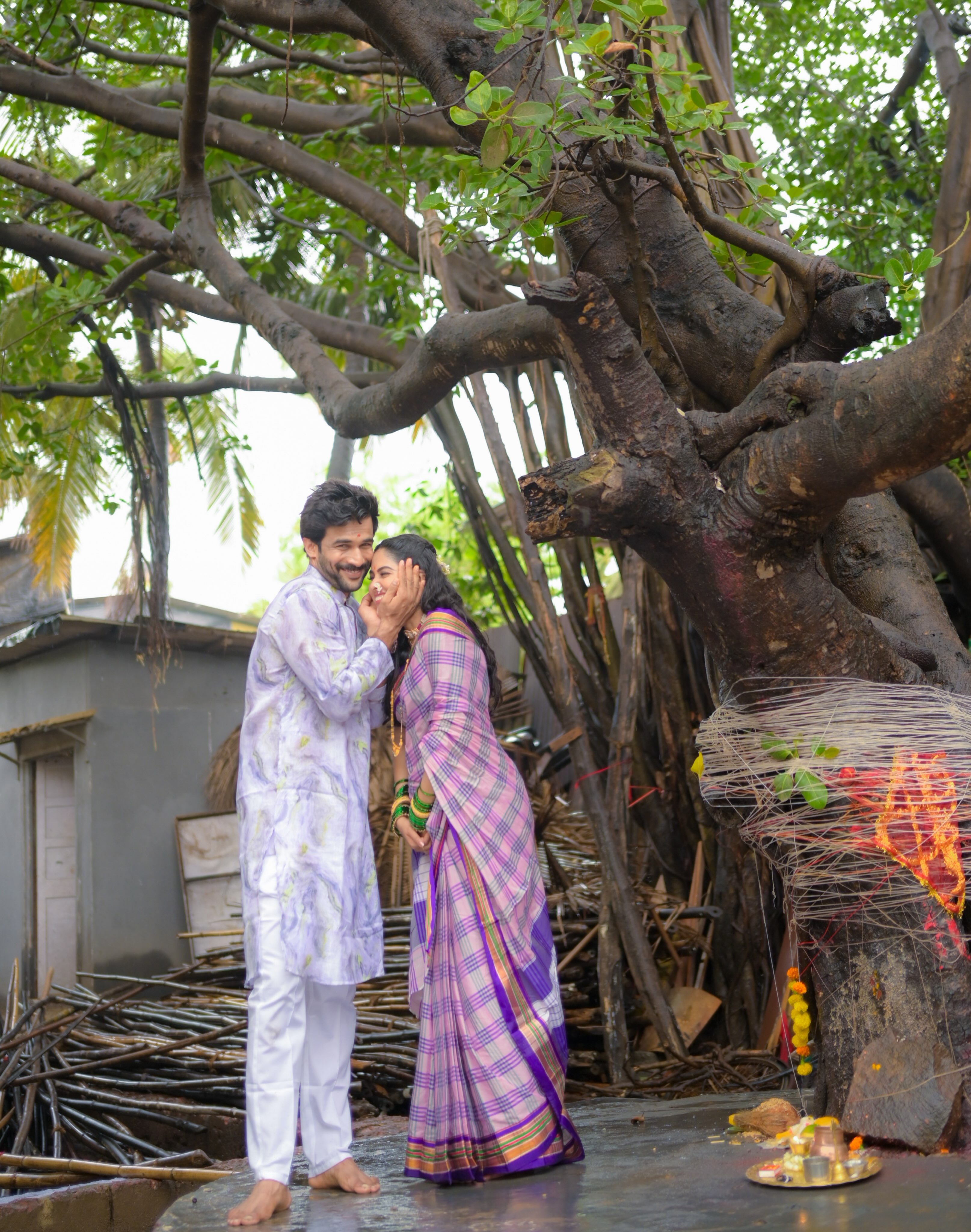Akshaya Hindalkar Vishal Nikam Vat Purnima 2026