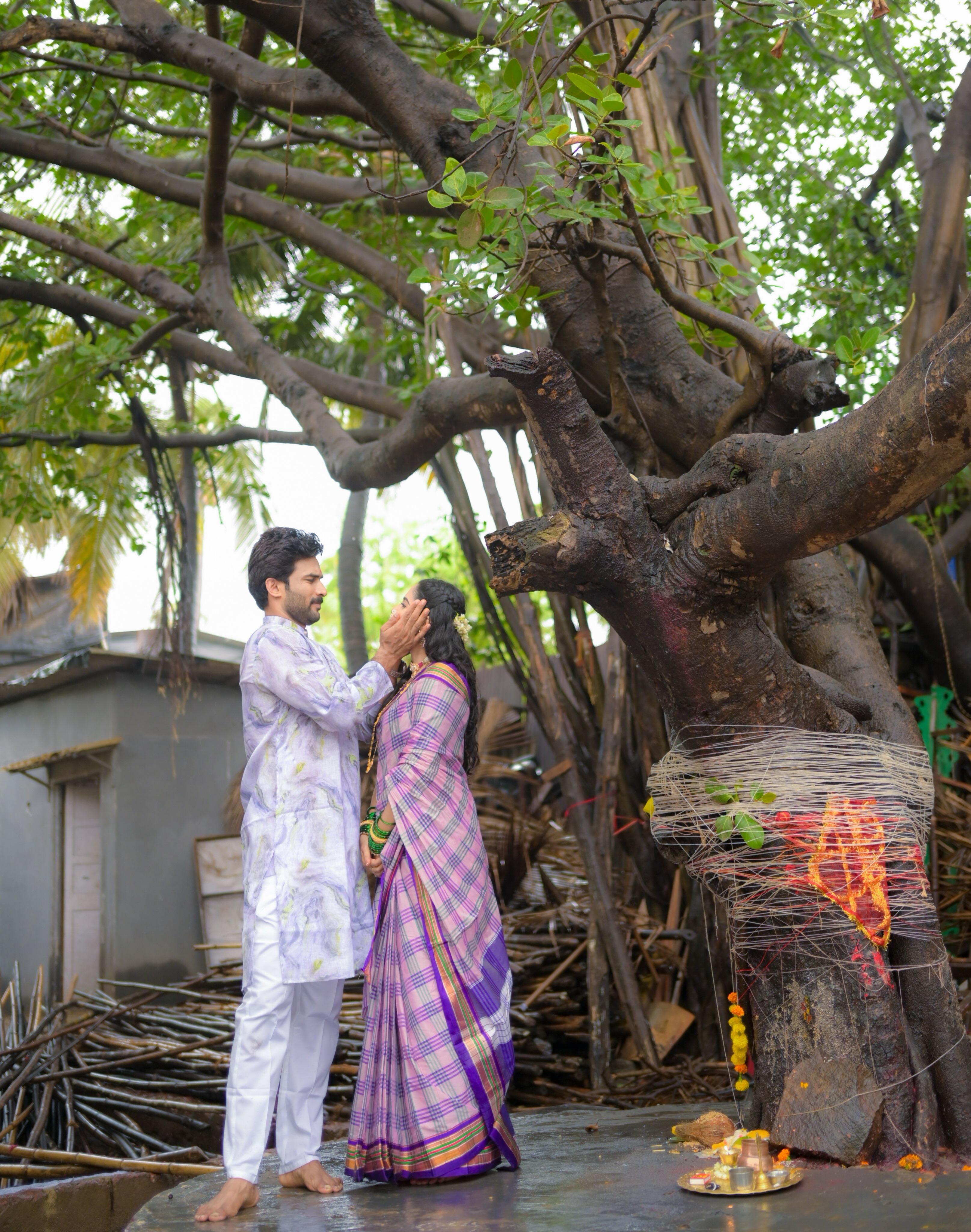 Akshaya Hindalkar Vishal Nikam Vat Purnima 2026
