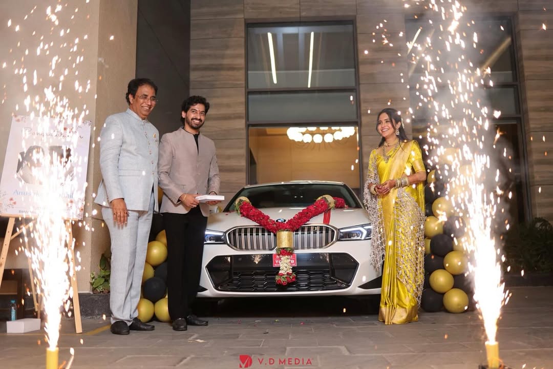Anushka Sarkate Nikhil Chavan Engagement
