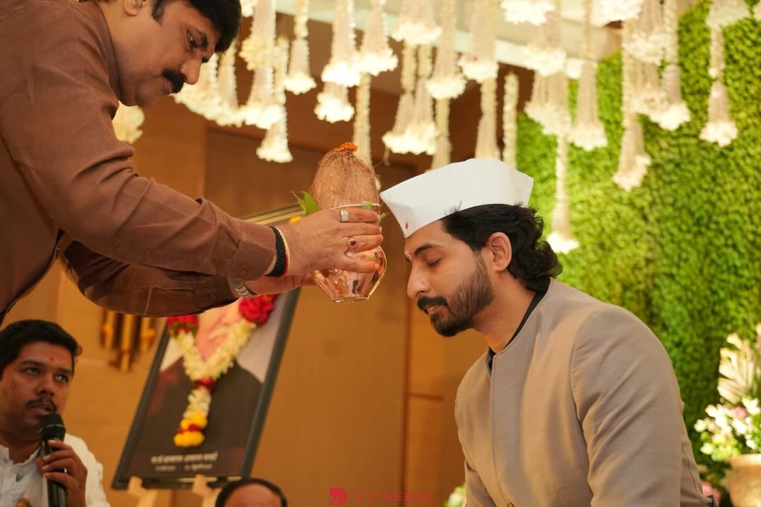 Anushka Sarkate Nikhil Chavan Engagement