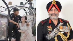 हेलिकॉप्टरसमोर प्रपोज करणाऱ्या कॅप्टनवर कारवाई होणार?; निवृत्त लेफ्टनंट जनरल केजेएस धिल्लों भडकले, ट्रोलर्सना सुनावले खडे बोल!