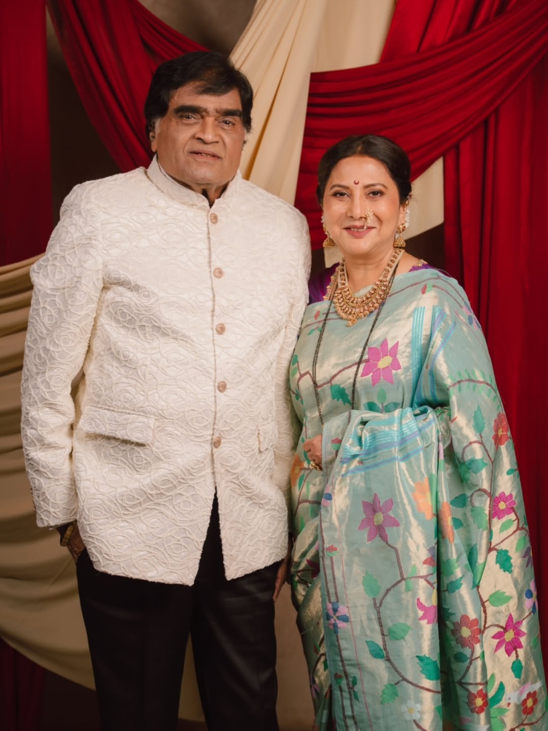 Ashok Saraf Nivedita Saraf age gap