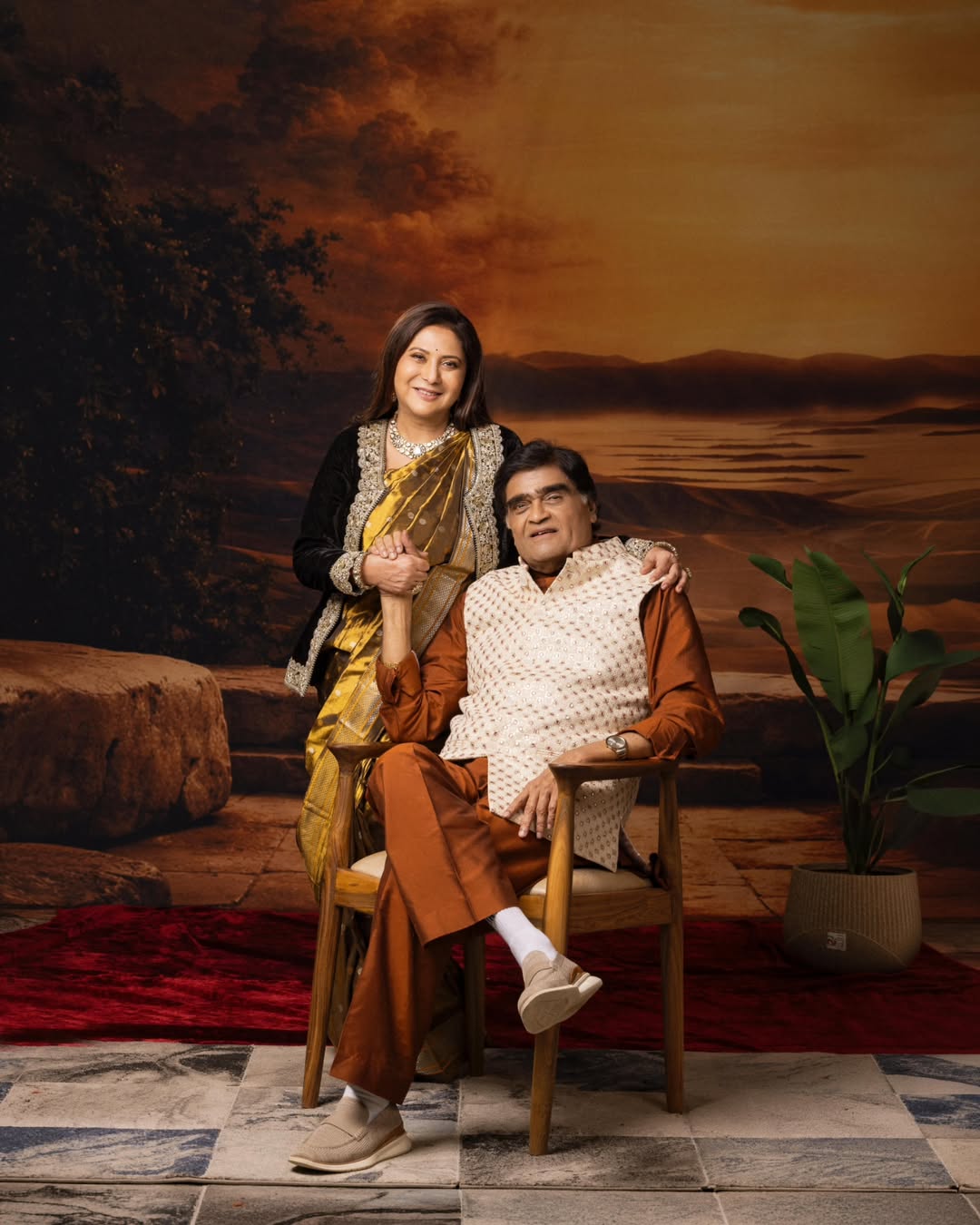 Ashok Saraf Nivedita Saraf age gap