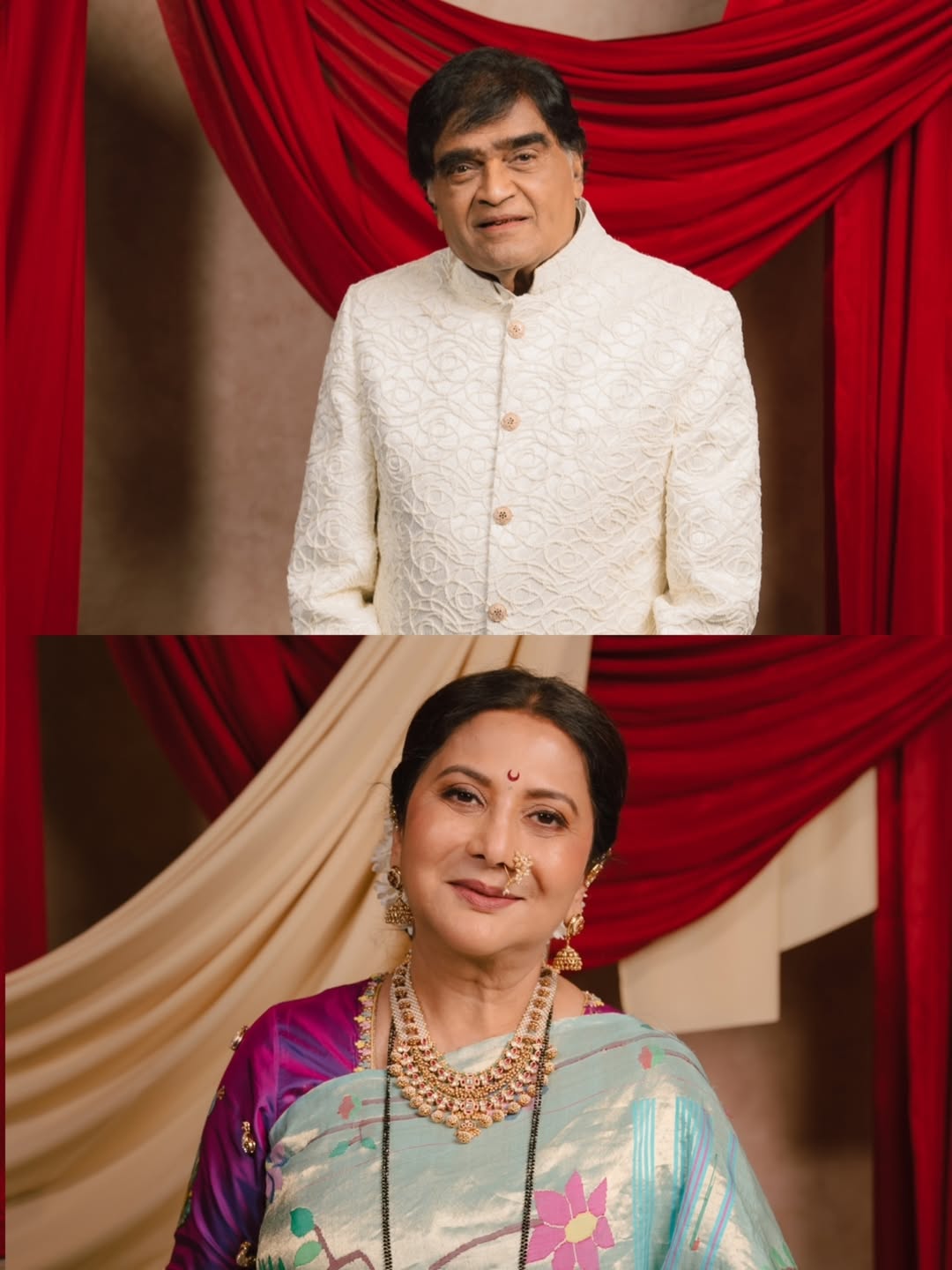 Ashok Saraf Nivedita Saraf age gap