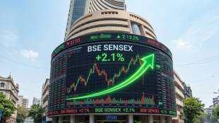 Indian share market rally today | BSE Sensex jump after US Iran peace treaty | Bombay Stock Exchange trading floor updates | Investors wealth increase in Marathi stock market news