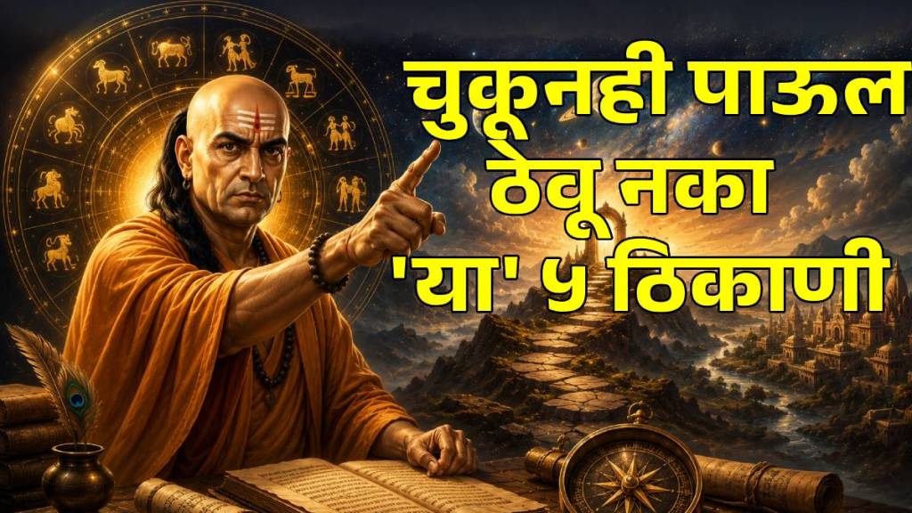 Chanakya Niti says important to maintain distance from these 5 places Chanakya Niti says important to maintain distance from these 5 places