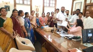 Pratibha Dhanorkar vs Vijay Wadettiwar | Chandrapur Congress Municipal Corporation Dispute | Nagpur Divisional Commissioner Congress Corporators Letter | Chandrapur Political News Updates