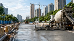 Mira Bhayandar cement concrete roads | TDR development right certificate model | Mayor Dimple Mehta civic meeting | Thane district infrastructure updates